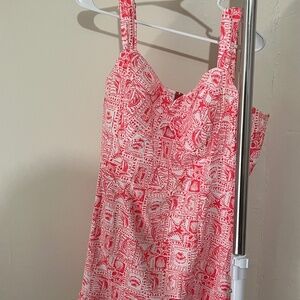 Lilly Pulitzer Red Romper
